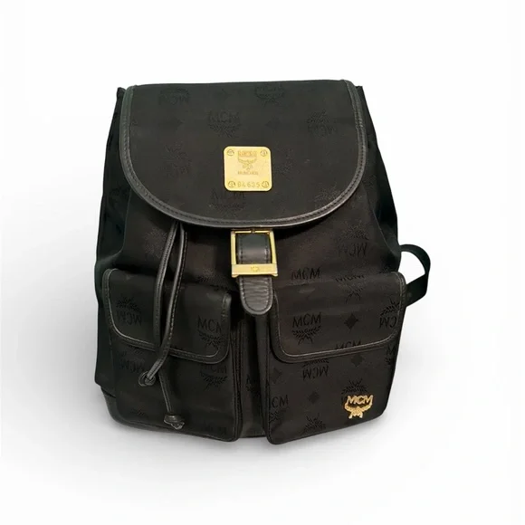 MCM Black Backpack - Picture 2 of 8